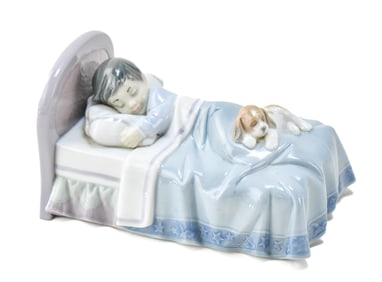 LLADRO 6541 'BEDTIME BUDDIES' FIGURINE