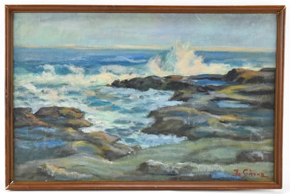 SEASCAPE OIL PAINTING BY DE SIMONE