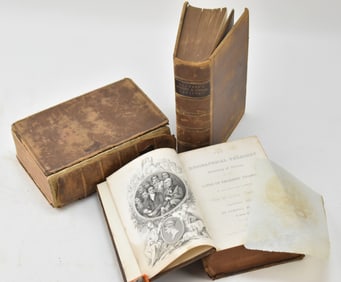 MAUNDER'S 'THE BIOGRAPHICAL TREASURY', 'THE TREASURY OF GEOGRAPHY', 'THE SCIENTIFIC AND LITERARY'