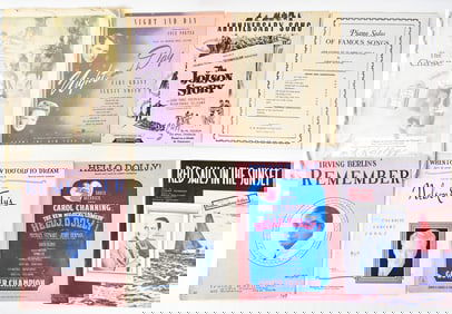 COLLECTION OF ASSORTED SHEET MUSIC & 1911 WOMENS HOME JOURNAL