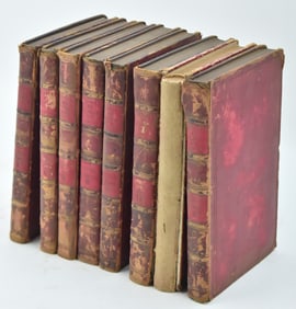 ADOLPHE THIERS 'HISTOIRE DU CONSULAT ET DE L'EMPIRE' EIGHT VOLUMES; 1845