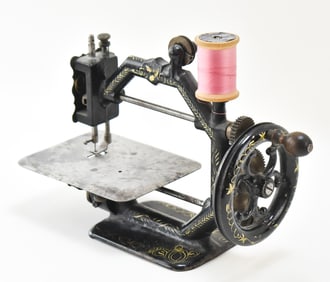 CLARK & JOHNSON OCTAGONAL CHILDREN'S 'GOLD MEDAL' SEWING MACHINE