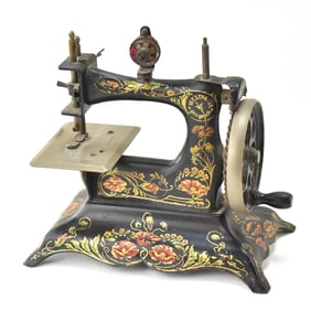 GERMAN CASIGE WESTFALIA TOY SEWING MACHINE NO. 7