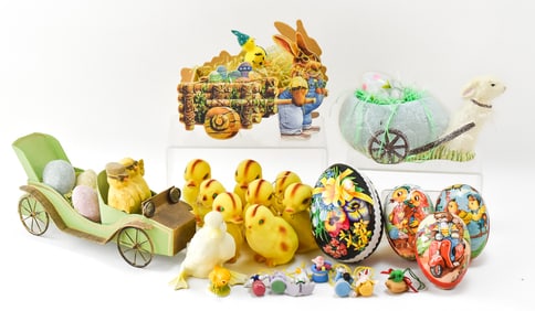 ASSORTED EASTER DECORATIONS