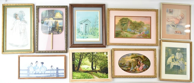 COLLECTION OF FRAMED PRINTS