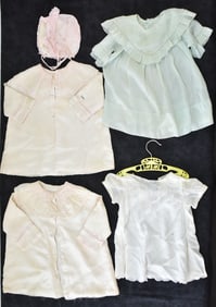 COLLECTION OF VICTORIAN BABY CLOTHES