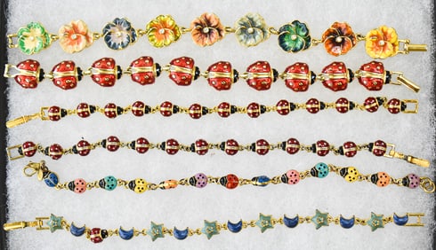 SIX JOAN RIVERS BRACELETS