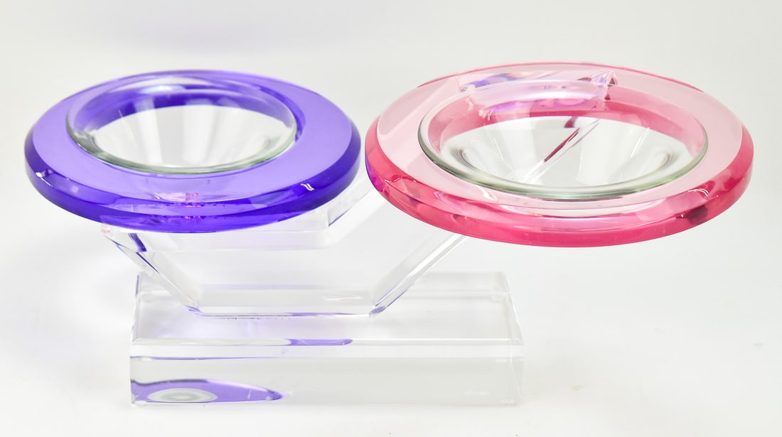 ATTR. SHLOMI HAZIZA ACRYLIC LUCITE ART SCULPTURE (1 of 3)