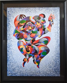 ANATOLE KRASNYANSKY 'RAPTURE II' SIGNED SERIGRAPH