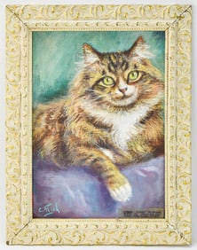 CHARLOTTE MISH 'CLEO' OIL PAINTING