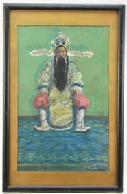 'CHINESE ACTOR' PASTEL PORTRAIT BY CHARLOTTE MISH