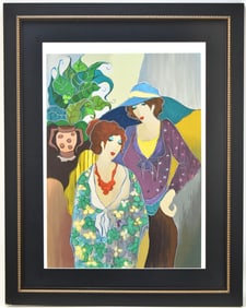 ITZCHAK TARKAY 'SISTERS' SERIGRAPH