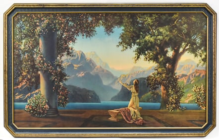 ROBERT ATKINSON FOX 'DAWN' FRAMED LITHOGRAPH