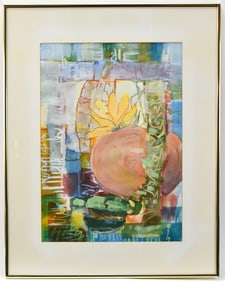 VIRGINIA ANDRADE ABSTRACT MIXED MEDIA ART