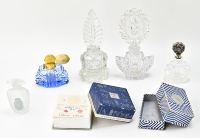 VINTAGE VANITY ITEMS: LAZELL, DEVILBISS, GODINGER