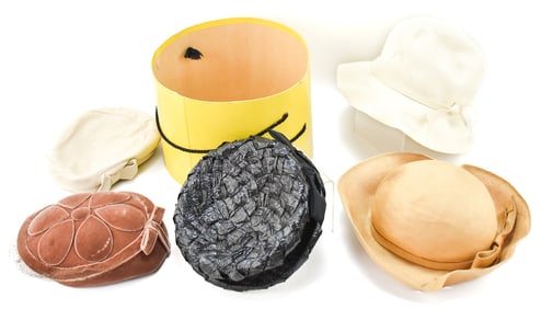 VINTAGE WOMEN'S HATS: ADOLFO, SUZANNE DACHE, FANNY & HILDA, AND MORE