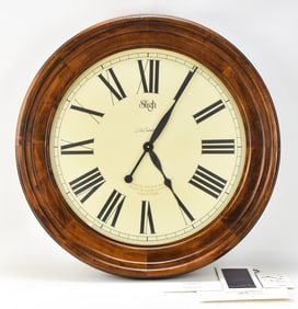 BOB TIMBERLAKE FOR SLIGH FURNITURE COMPANY ROUND WALL CLOCK