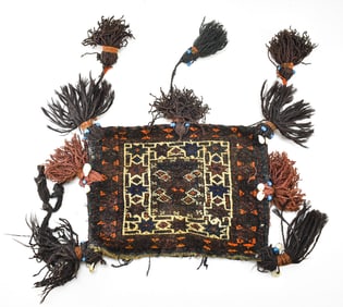 QASHGAI WOOL BAG, EARLY 20TH CENTURY
