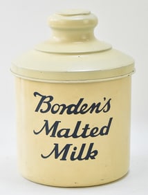 BORDEN'S MALTED MILK CANISTER