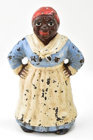 BLACK AMERICANA ATTR. HUBLEY CAST IRON DOORSTOP