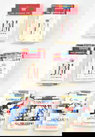 COLLECTION OF VINTAGE PRESIDENTIAL CIGARETTE ADVERTISING PACKAGES