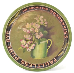 S. STANSBERG 'FAULTLESS PURE RYE' SERVING TRAY