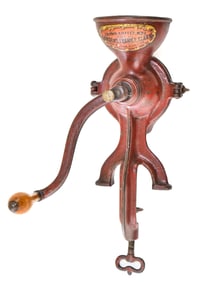 LANDERS, FRARY & CLARK 'CROWN' COFFEE MILL