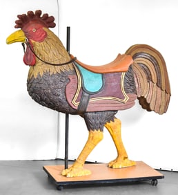 GUSTAV DENTZEL CAROUSEL COCKEREL