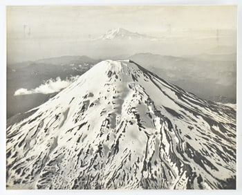RAY ATKESON 'MOUNT ST. HELENS SOUTH SIDE AERIAL VIEW' PHOTOGRAPH