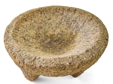 MEXICAN VOLCANIC ROCK MOLCAJETE