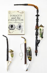 LATE 19TH CENTURY GERMAN HUNTING PIPES