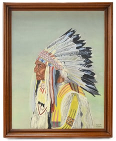 'CHIEF WADE IN THE WATER' BY HENRI WOLFE AFTER WINOLD REISS