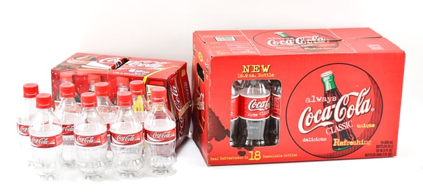 26 BOTTLES OF COCA-COLA CLASSIC WITH ORIGINAL BOXES