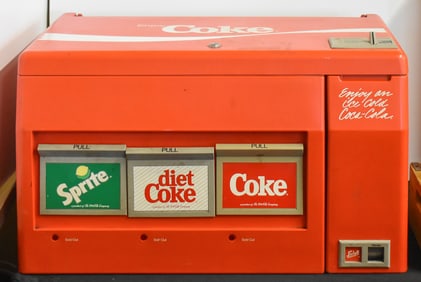 COCA-COLA COUNTERTOP VENDING MACHINE