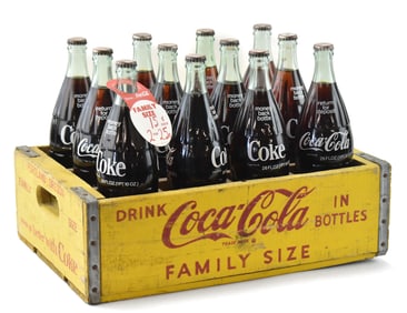 VINTAGE COCA-COLA 26 OZ SEALED BOTTLES: DETROIT, BROOKLYN, BERLIN, AND MORE