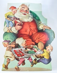COCA-COLA CHRISTMAS ADVERTISING DISPLAY