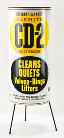 1960s ALEMITE CD-2 OIL DETERGENT ASH TRAY STAND