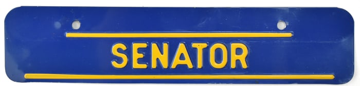 OREGON SENATOR VIC ATIYEH LICENSE PLATE TOPPER