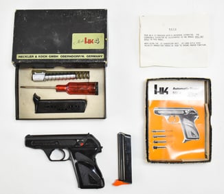 H&K MODEL HK4 PISTOL IN .32 ACP & .22 LR