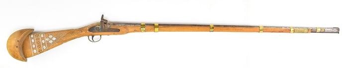 ANTIQUE SAUDI ARABIAN CAPLOCK MUSKET