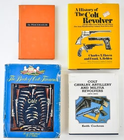 COLLECTION OF COLT FIREARMS HISTORY & REFERENCE BOOKS