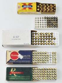 ASSORTED .32 ACP & .32 S&W AMMUNITION