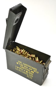 AMMO CAN OF LOOSE MILITARY SURPLUS .45 ACP FMJ