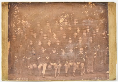 B.F. RAHMEYER PHOTOGRAPH ON BOARD OF THE FIRST WASHINGTON VOLUNTEER INFANTRY