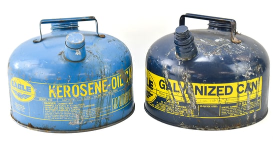 TWO EAGLE MFG. MODEL 402 KEROSENE CANS