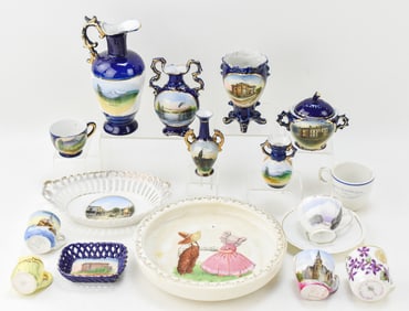 COLLECTION OF PORCELAIN OREGON TOURISTWARE