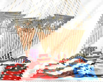 COLLECTION OF STAR SPANGLED BANNERS