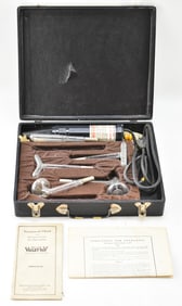 C. 1920 QUACK MEDICINE RENULIFE MASTER VIOLET RAY TREATMENT KIT