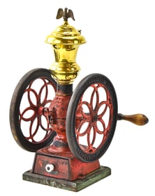 ENTERPRISE MANUFACTURING COMPANY NO. 2-1/2 CAST IRON COFFEE GRINDER