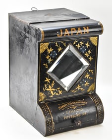 AMERICAN CAN COMPANY HAWORTH & DEWHURST TOLEWARE COFFEE COUNTER DISPLAY